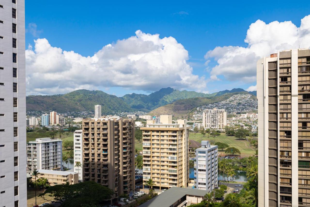 Beautiful Mountain View In Waikiki Sunset With Parking Daire Honolulu Dış mekan fotoğraf